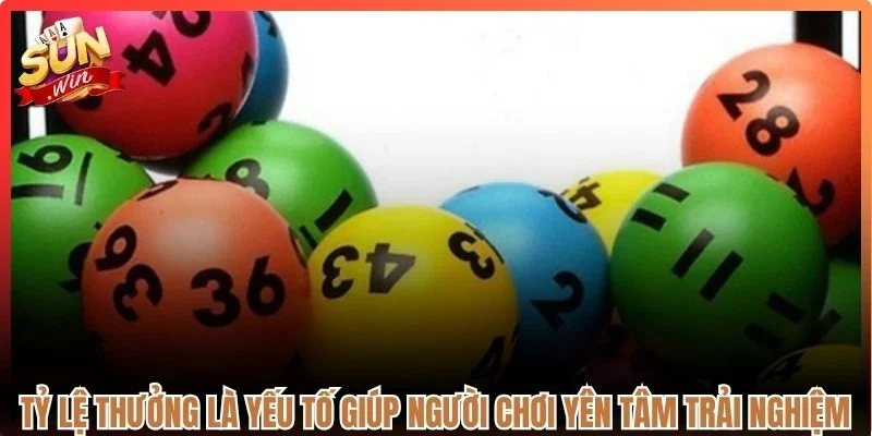 Tỷ lệ thưởng là yếu tố giúp người chơi yên tâm trong quá trình trải nghiệm