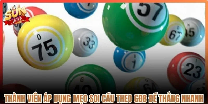 Thành viên áp dụng mẹo soi cầu theo GĐB để thắng nhanh